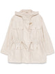 Fay Linen And Cotton Blend Parka Coat