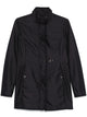 Fay Short Blue Polyester Coat