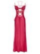 Nensi Dojaka 'Frilled Gown With Cutouts' Dress