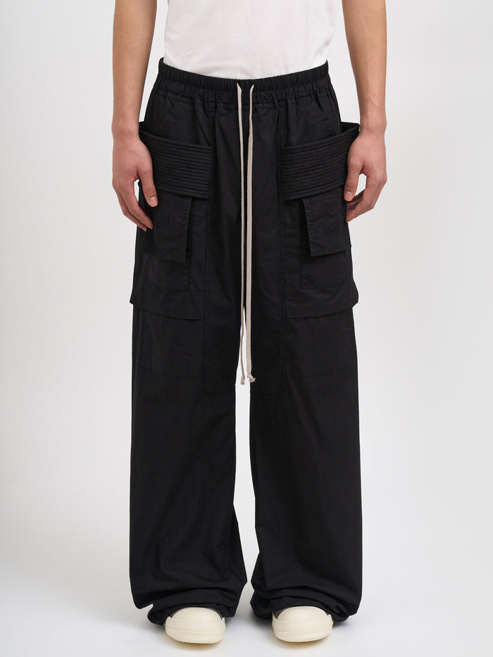 Drkshdw Creatch Wide Cargo Drawstring Pants