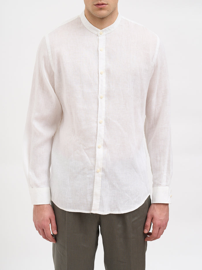Daniele Alessandrini Korean Linen Shirt