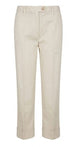 Rehash Light Beige Turn Up Trousers
