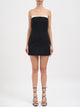 Entire Studios Mini Tailored Black Dress