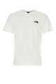The North Face White Cotton Blend T-Shirt