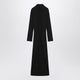 Max Mara Sportmax Black Shirt Dress In Viscose Jersey