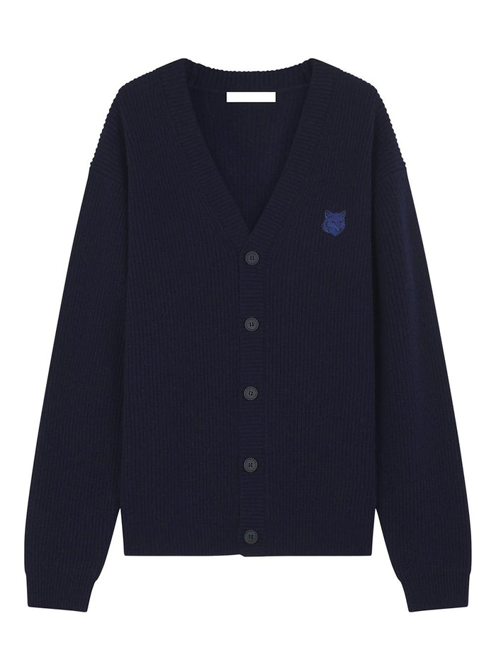 Maison Kitsuné Ribbed Cardigan