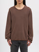 Our Legacy Rigid Popover Sweater Iridescent Copper Tech Cotton