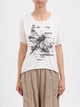 Studio B3 Cotton T-Shirt With Graphic Print