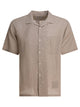 Nonnative Beige Linen Shirt