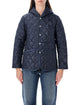 Comme Des Garçons Lavenham X Comme Des Garçons Girl Blue Quilted Husky Jacket