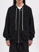 Rick Owens Black Windbreaker Sweatshirt