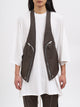 Rick Owens Bauhaus Vest Dark Dust