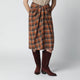 6397 Draped Tartan Skirt