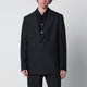 Namacheko Single-Breasted Jacket Grey Pattern In Wool