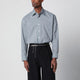 Namacheko Aquamarine Striped Cotton Shirt