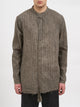 Daub Camicia Coreana In Cotone E Lino
