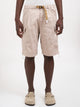 White Sand Bermuda In Cotone Stretch