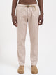 White Sand Cotton And Linen Pants