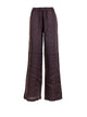 Fay High-Waisted Trousers Brown