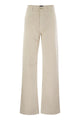Fay 5-Pocket Trousers In Stretch Cotton Drill