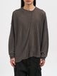 Isabel Benenato Crew Neck Linen Sweater