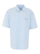 Ih Nom Uh Nit Light Blue And White Bowling Shirt