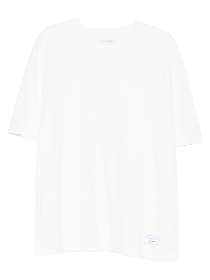 Ih Nom Uh Nit White Cotton T-Shirt