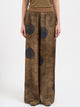 Uma Wang Pansy Pants In Viscose And Cupro