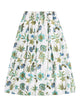 Fay Printed Cotton Skirt
