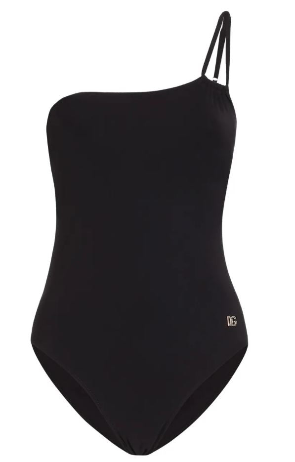Dolce & Gabbana One Shoulder Swimsuit
