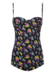 Dolce & Gabbana Flower-Print Padded One-Piece Swimsuit