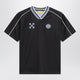 Off-White™ Black Football Jersey With Logo Patch