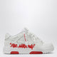 Off-White™ White/Red Out Of Office For Walking Sneakers