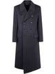 Tom Ford Pure Cashmere Luxury Melton Double Breasted Officier Coat