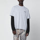 Represent Grey Cotton Tshirt With Logo