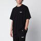 Represent Black Cotton T-Shirt With Logo