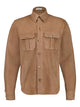 Boglioli Beige Leather Giubbotto