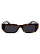 Off-White Havana Dark Grey Acetate Sunglasses