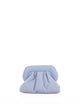 Roberto Festa Roberto Festa Light Blue Leather Clutch