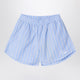 Off-White™ Light Blue Striped Cotton Shorts