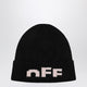 Off-White Black Cap With Pink Off Logo