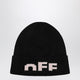 Off-White™ Black Cap With Pink Off Logo