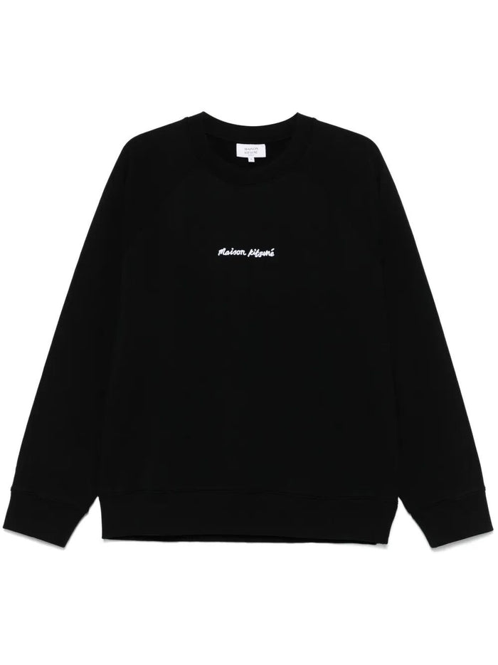 Maison Kitsuné Embroidery Oversize Reglan Sweatshirt