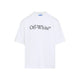 Off-White White And Black Big Bookish Skate Cotton T-Shirt