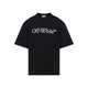 Off-White Black And White Big Bookish Skate Cotton T-Shirt