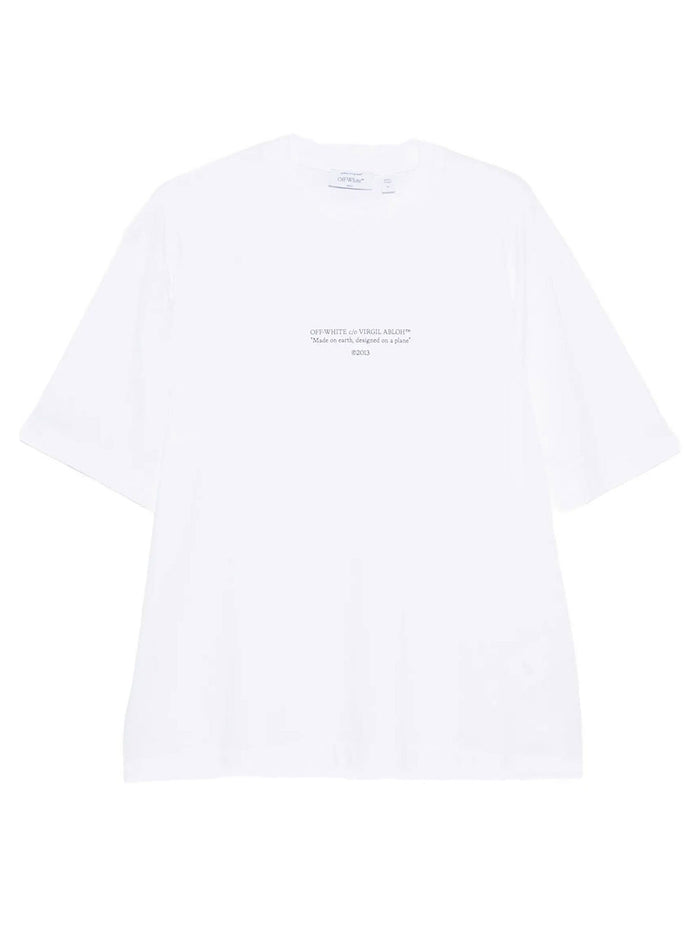 Off-White Statement Cotton Skate T-Shirt