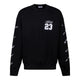 Off-White Cotton Crew-Neck Sweatshirt