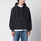 Off-White™ Washed Black Hoodie With Off Logo