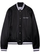 Off-White Satin Bomber Jacket