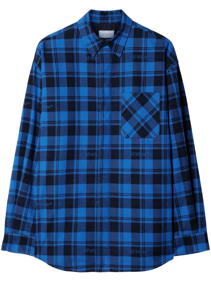 Off-White Printed Cotton Shirt